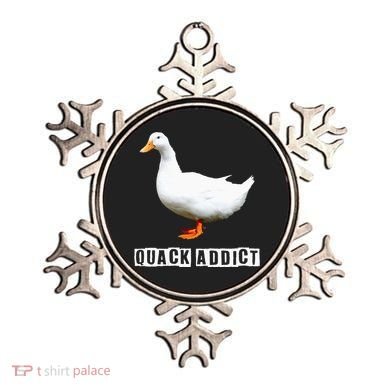 Quack Addict Funny Duck Lover Ornament