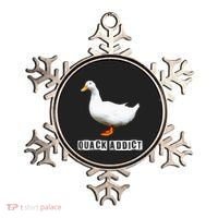 Quack Addict Funny Duck Lover Ornament thumb 0