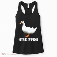 Quack Addict Funny Duck Lover Women's Tank Top thumb 0