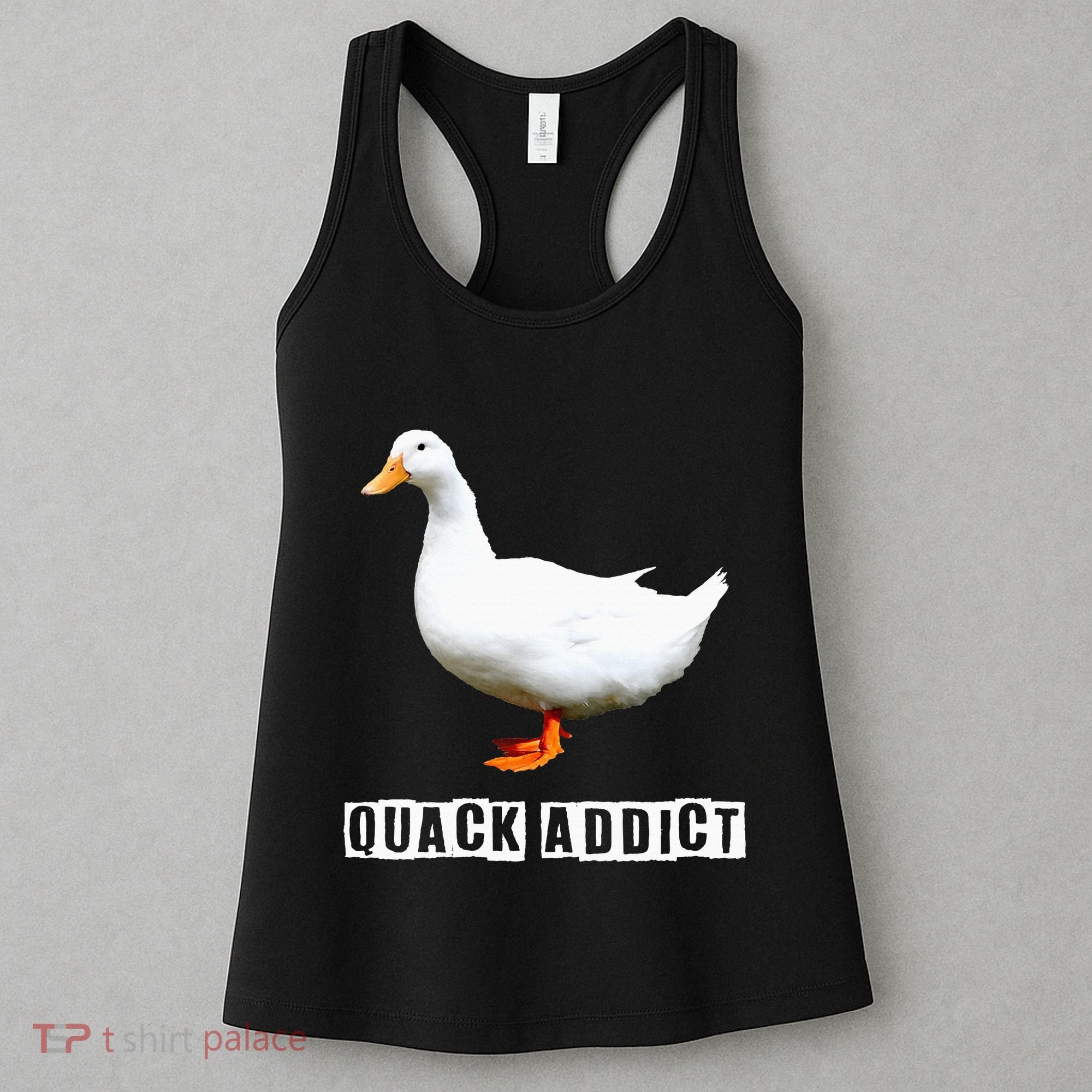 Quack Addict Funny Duck Lover Women's Tank Top
