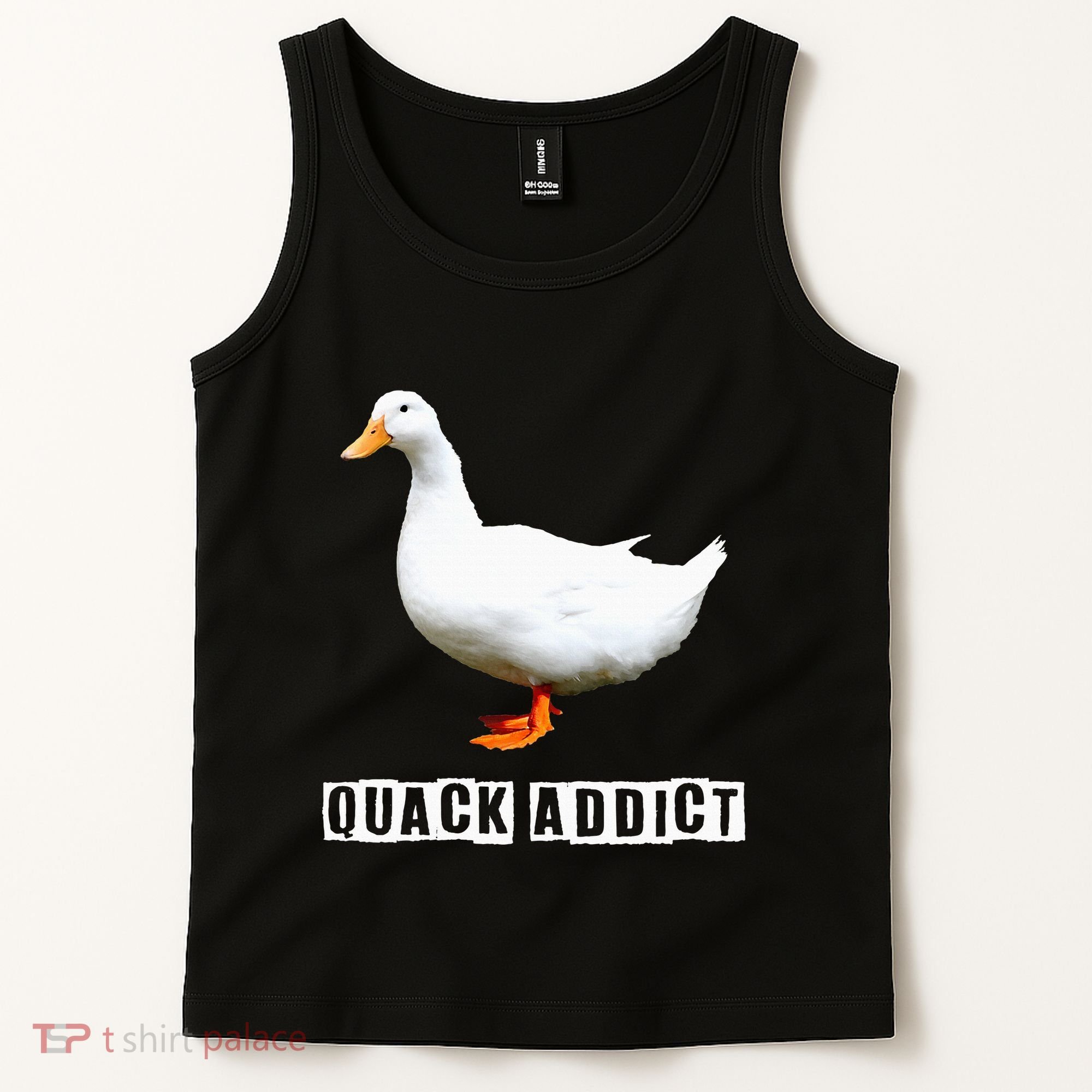 Quack Addict Funny Duck Lover Tank Top