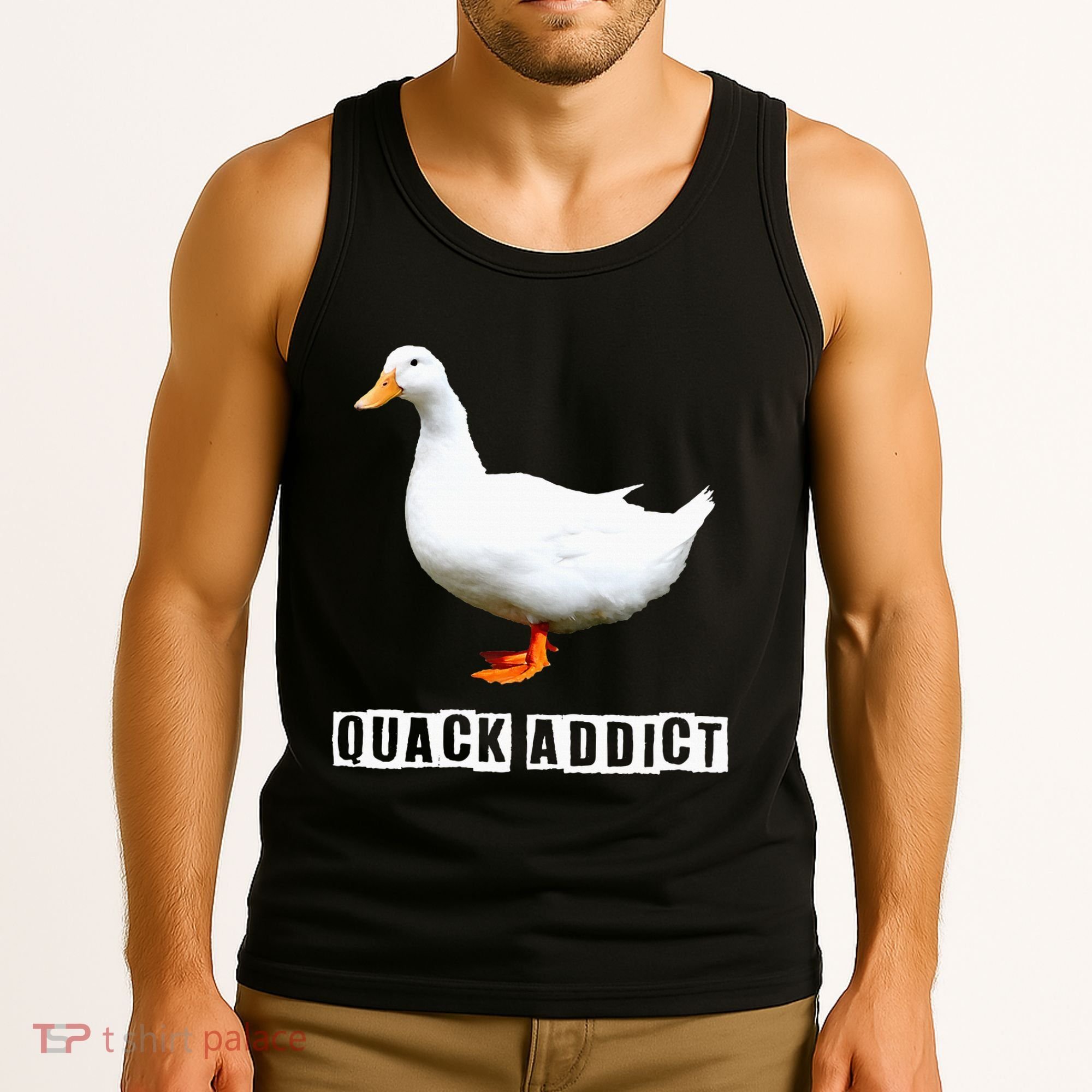 Quack Addict Funny Duck Lover Tank Top