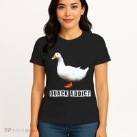 Quack Addict Funny Duck Lover Women's T-Shirt thumb 4