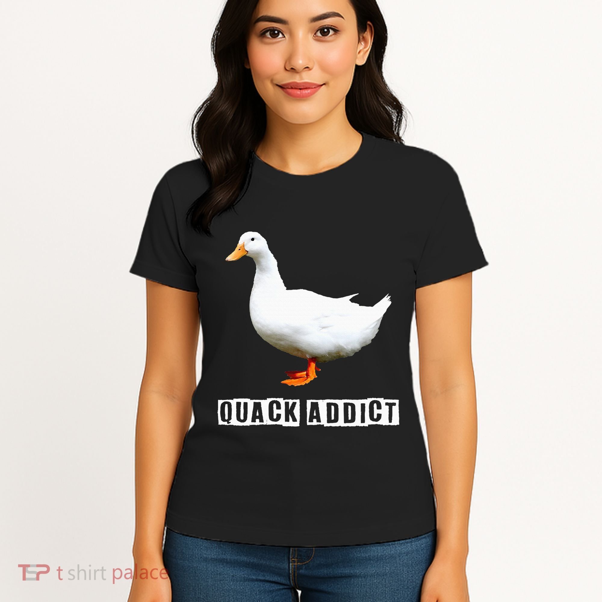 Quack Addict Funny Duck Lover Women's T-Shirt
