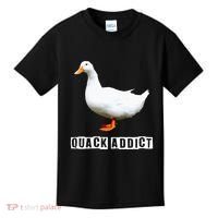 Quack Addict Funny Duck Lover Kids T-Shirt thumb 0