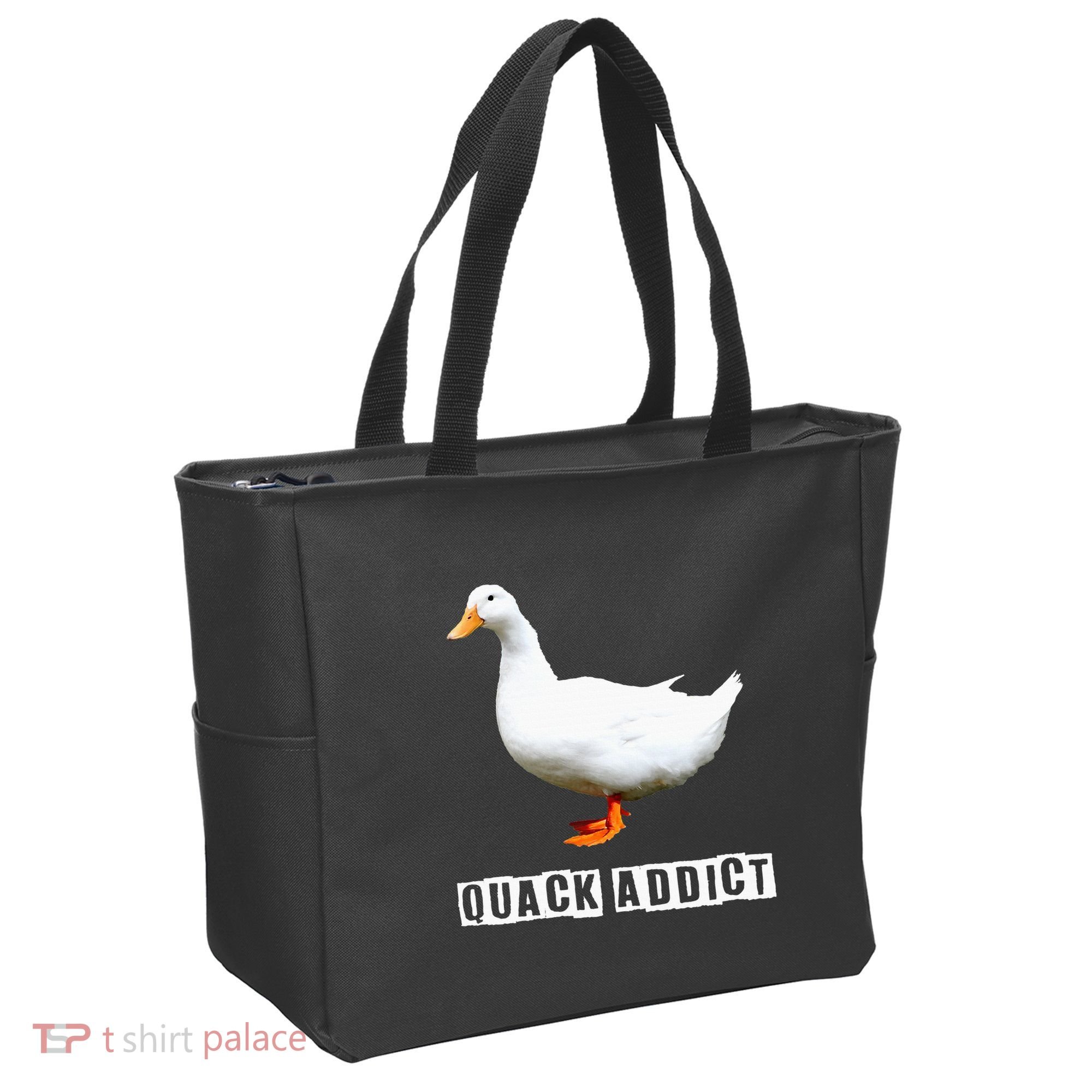 Quack Addict Funny Duck Lover Tote Bag