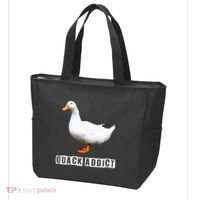 Quack Addict Funny Duck Lover Tote Bag thumb 3