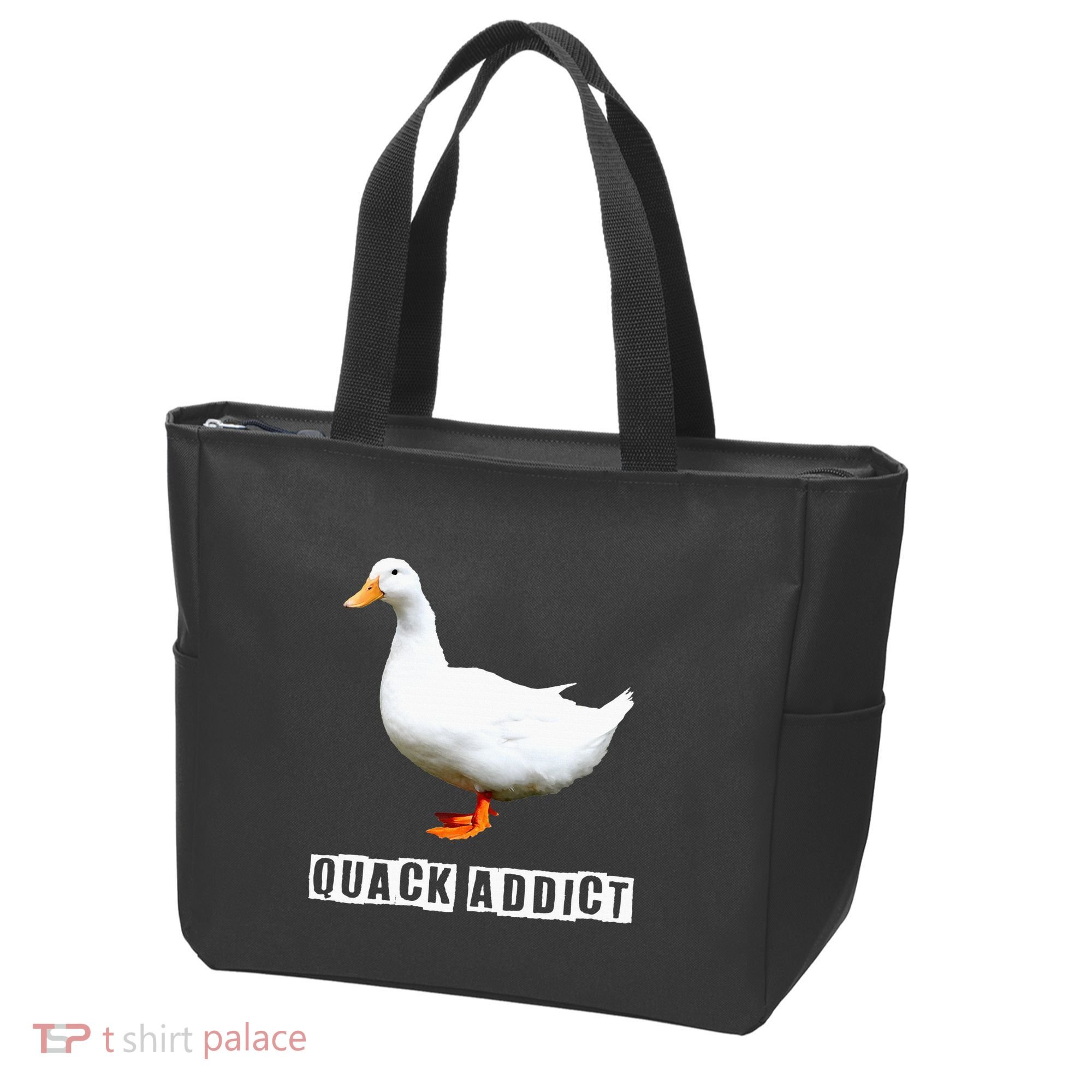 Quack Addict Funny Duck Lover Tote Bag