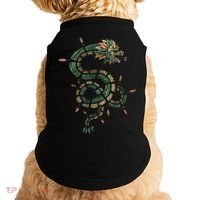 Quetzalcoatl Aztec Feathered Serpent Mayan Inca Toltec Doggie Tank thumb 0