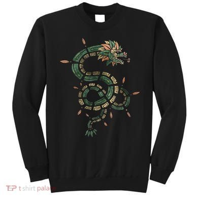Quetzalcoatl Aztec Feathered Serpent Mayan Inca Toltec Sweatshirt