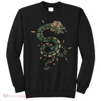 Quetzalcoatl Aztec Feathered Serpent Mayan Inca Toltec Sweatshirt thumb 0