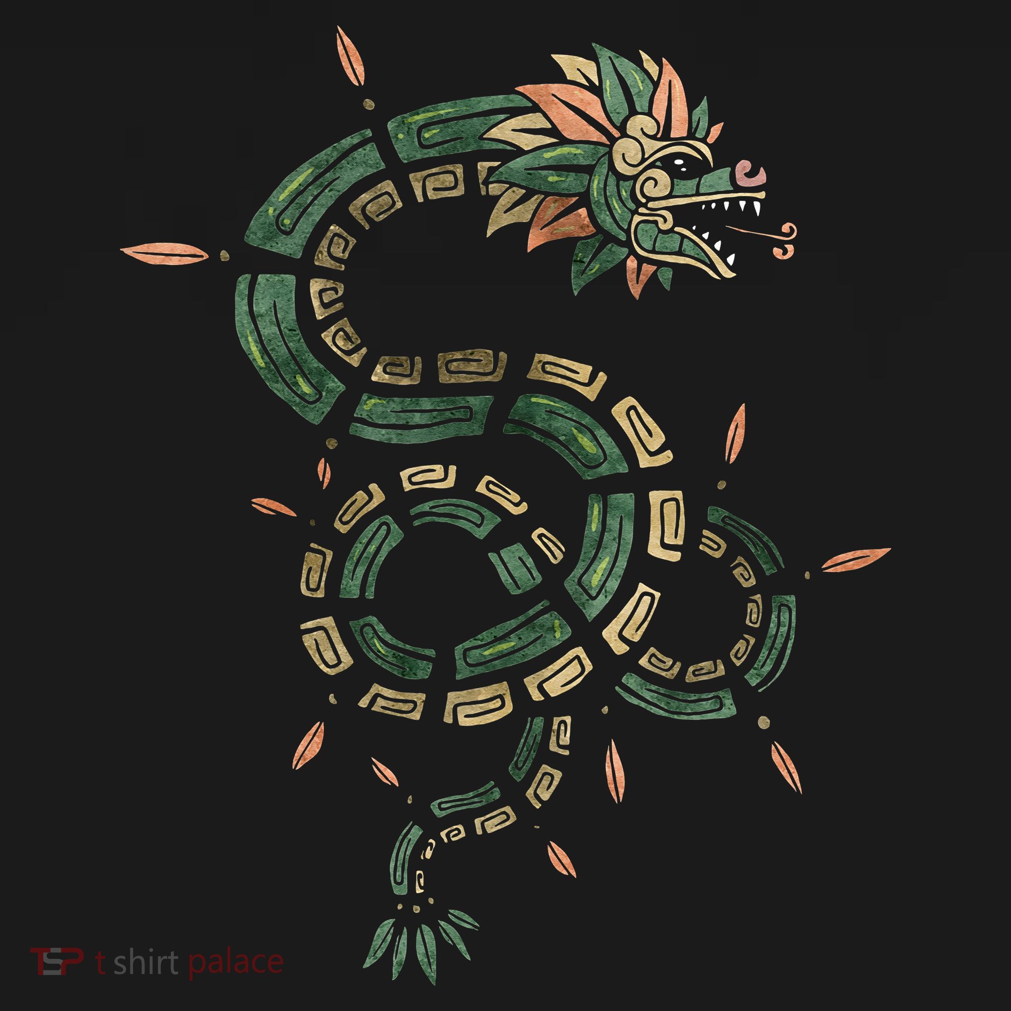 Quetzalcoatl Aztec Feathered Serpent Mayan Inca Toltec Sweatshirt