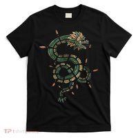 Quetzalcoatl Aztec Feathered Serpent Mayan Inca Toltec T-Shirt thumb 0