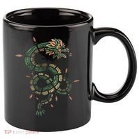 Quetzalcoatl Aztec Feathered Serpent Mayan Inca Toltec 11oz C Handle Ceramic Mug thumb 0