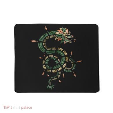 Quetzalcoatl Aztec Feathered Serpent Mayan Inca Toltec Mousepad