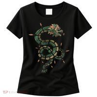 Quetzalcoatl Aztec Feathered Serpent Mayan Inca Toltec Women's T-Shirt thumb 0