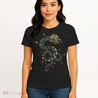 Quetzalcoatl Aztec Feathered Serpent Mayan Inca Toltec Women's T-Shirt thumb 4