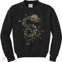 Quetzalcoatl Aztec Feathered Serpent Mayan Inca Toltec Kids Sweatshirt thumb 0