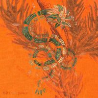 Quetzalcoatl Aztec Feathered Serpent Mayan Inca Toltec Kati Licensed 12" Camo Cuffed Beanie thumb 2
