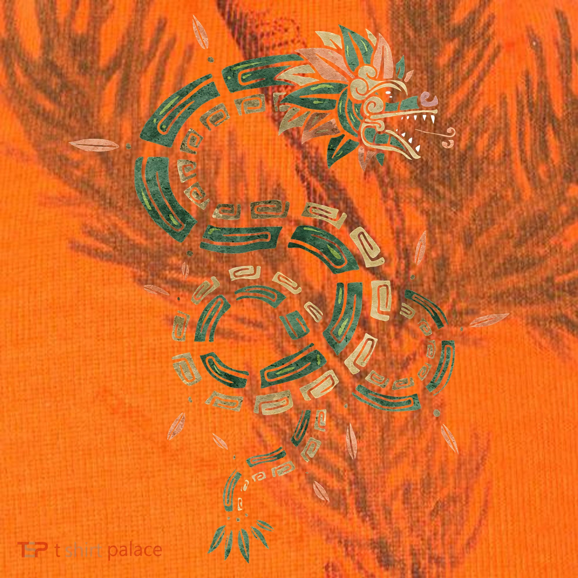 Quetzalcoatl Aztec Feathered Serpent Mayan Inca Toltec Kati Licensed 12" Camo Cuffed Beanie