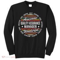 Quality Assurance Manager Gifts Appreciation Inspire Sweatshirt thumb 0