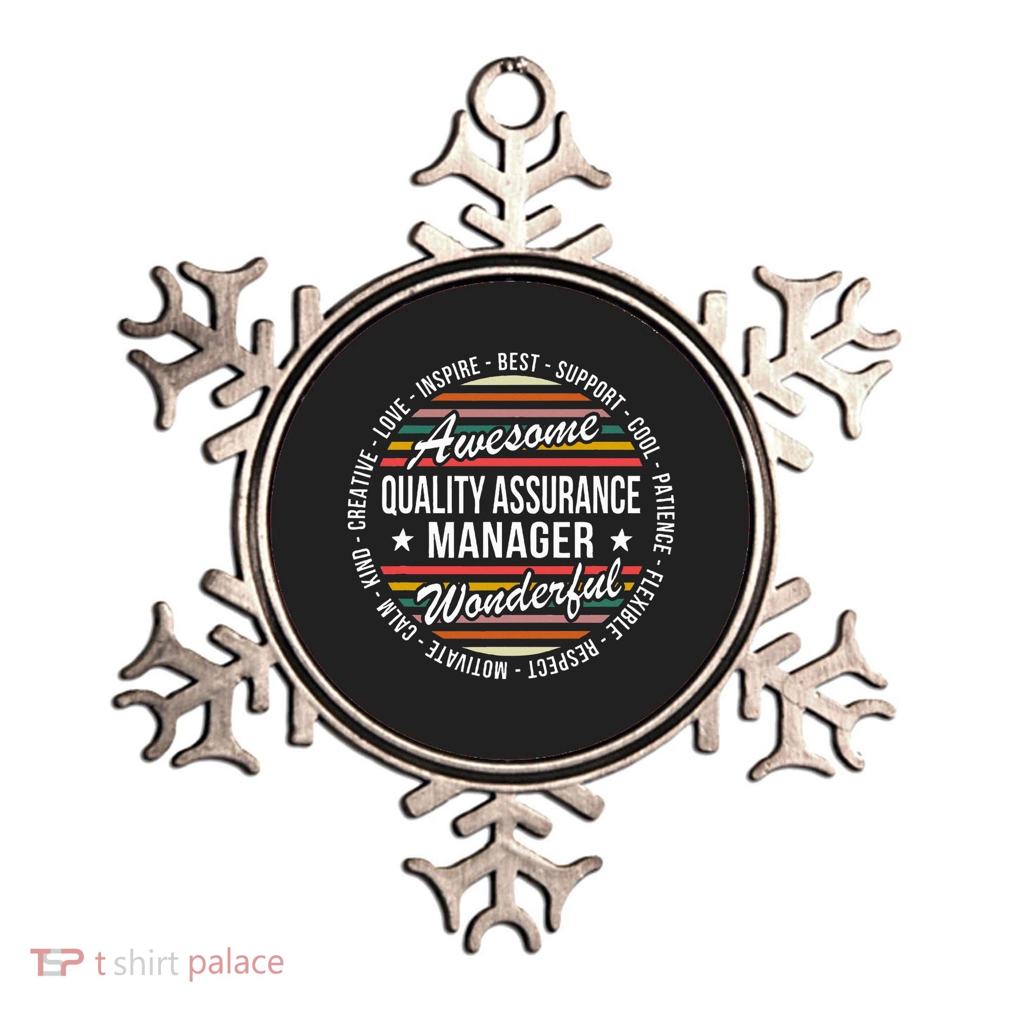 Quality Assurance Manager Gifts Appreciation Inspire Ornament