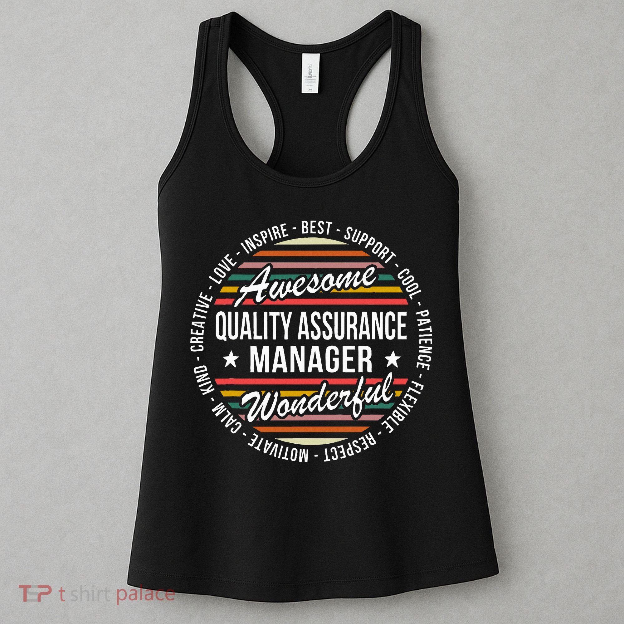 Quality Assurance Manager Gifts Appreciation Inspire Women's Tank Top