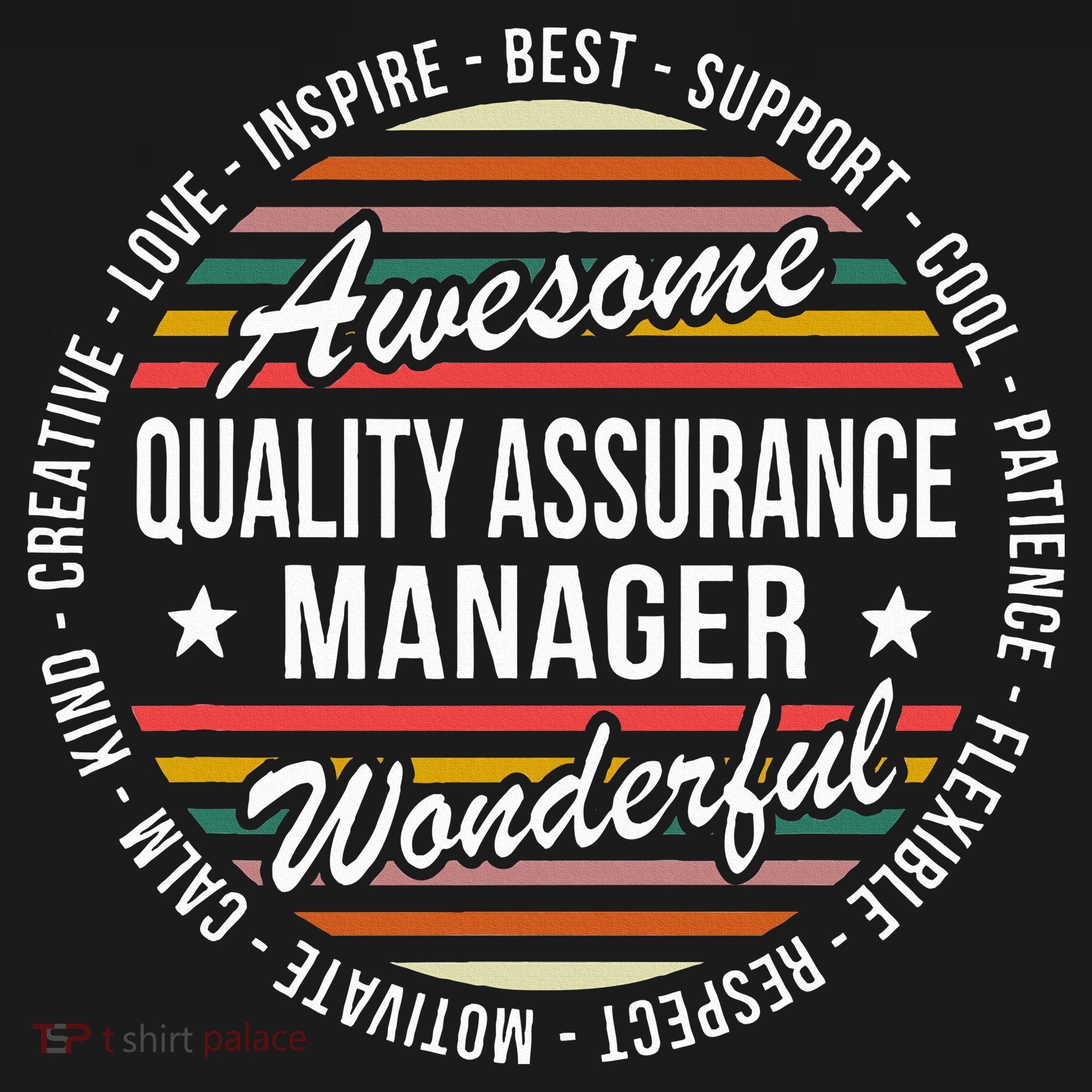 Quality Assurance Manager Gifts Appreciation Inspire Women's Tank Top