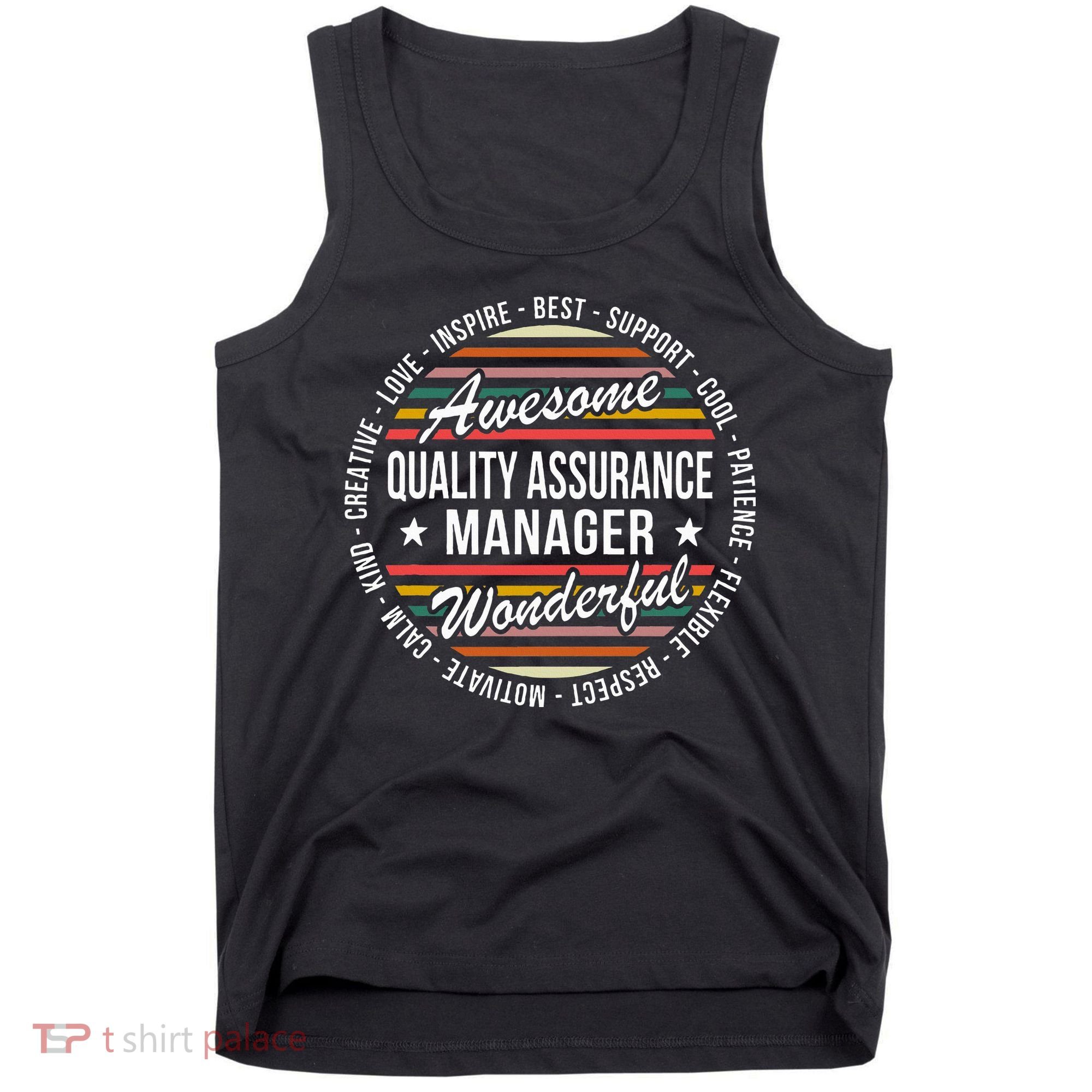 Quality Assurance Manager Gifts Appreciation Inspire Tank Top
