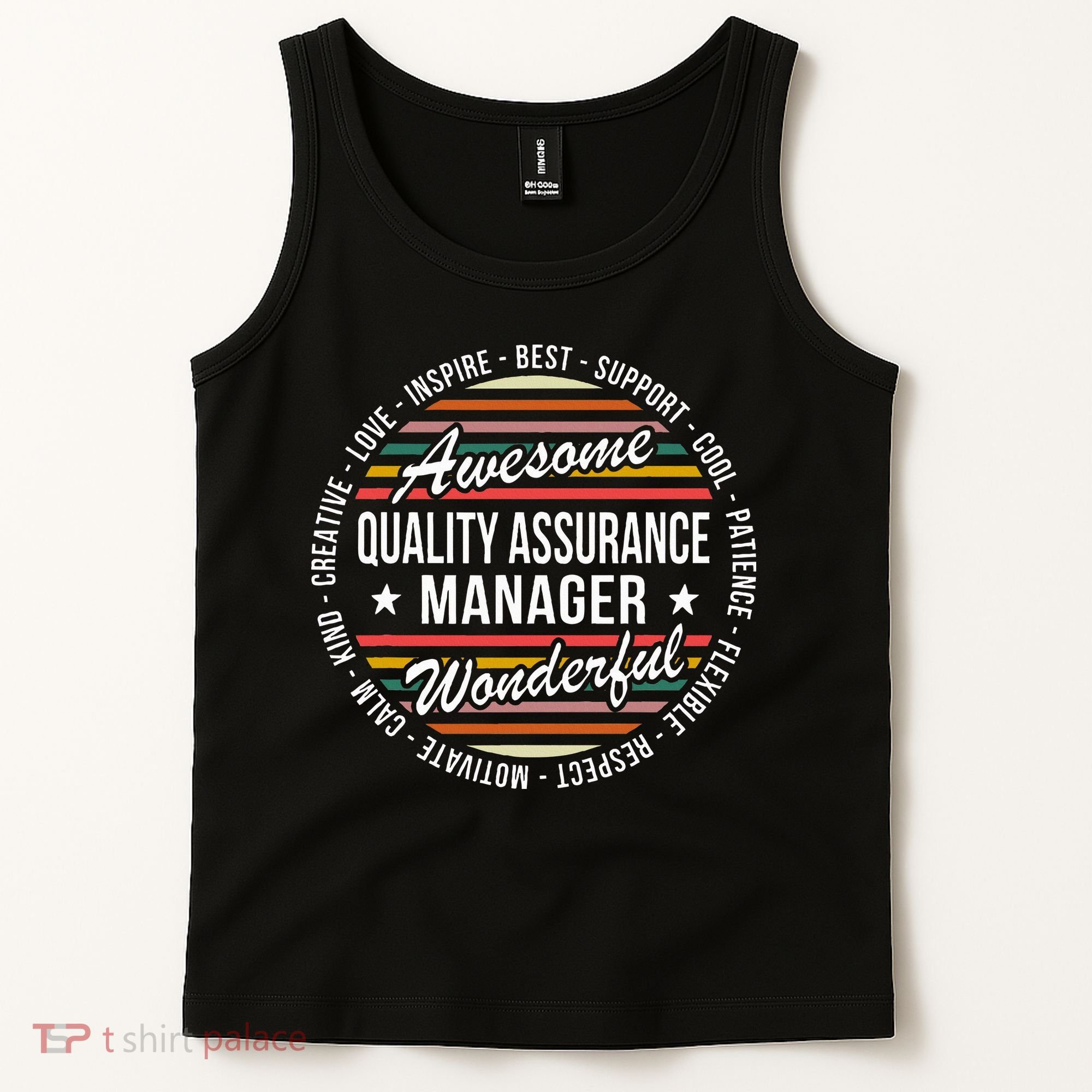 Quality Assurance Manager Gifts Appreciation Inspire Tank Top