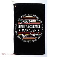 Quality Assurance Manager Gifts Appreciation Inspire Golf Towel thumb 0