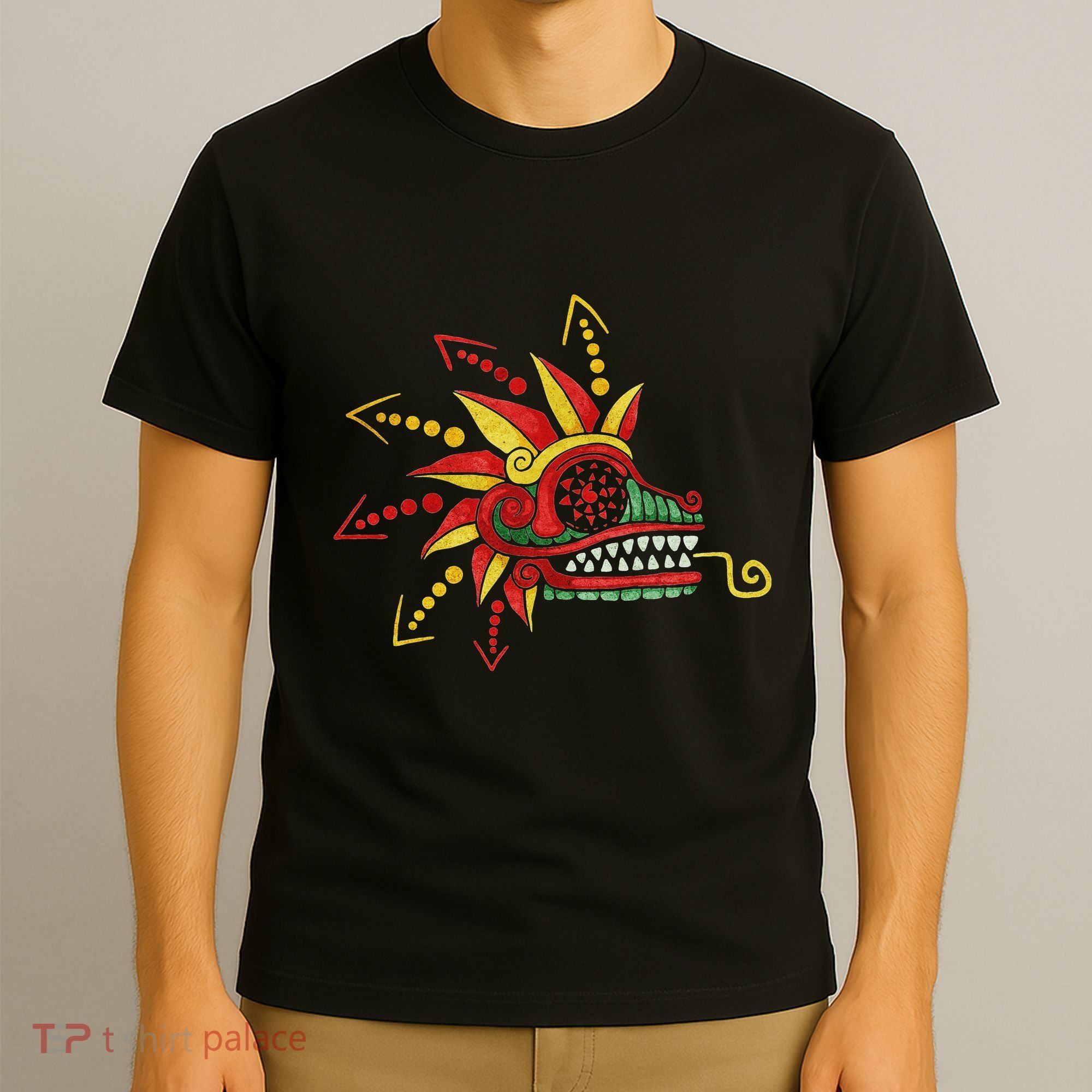 Quetzalcoatl Aztec Mayan Feathered Serpent Toltec Inca T-Shirt