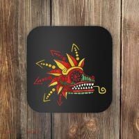 Quetzalcoatl Aztec Mayan Feathered Serpent Toltec Inca Coaster thumb 0