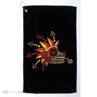 Quetzalcoatl Aztec Mayan Feathered Serpent Toltec Inca Golf Towel thumb 0