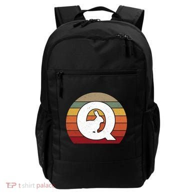 Qanon Conspiracy Rabbit Retro Q Anon Backpack