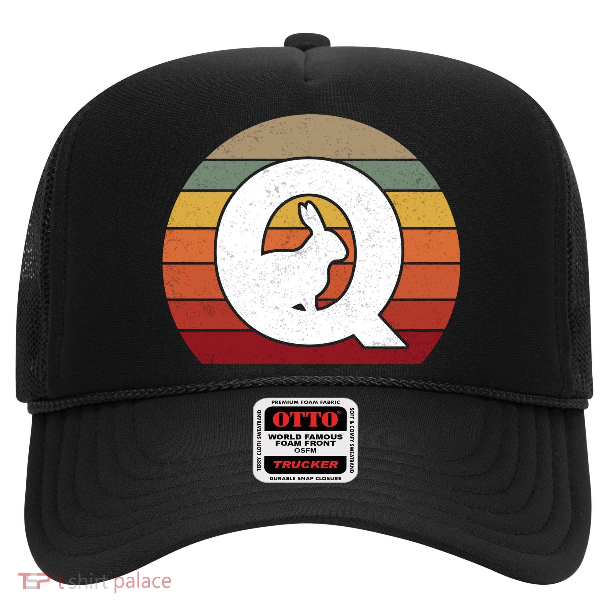Qanon Conspiracy Rabbit Retro Q Anon Hat