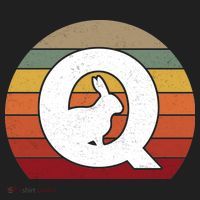 Qanon Conspiracy Rabbit Retro Q Anon Golf Towel thumb 3