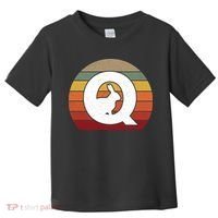 Qanon Conspiracy Rabbit Retro Q Anon Toddler T-Shirt thumb 0