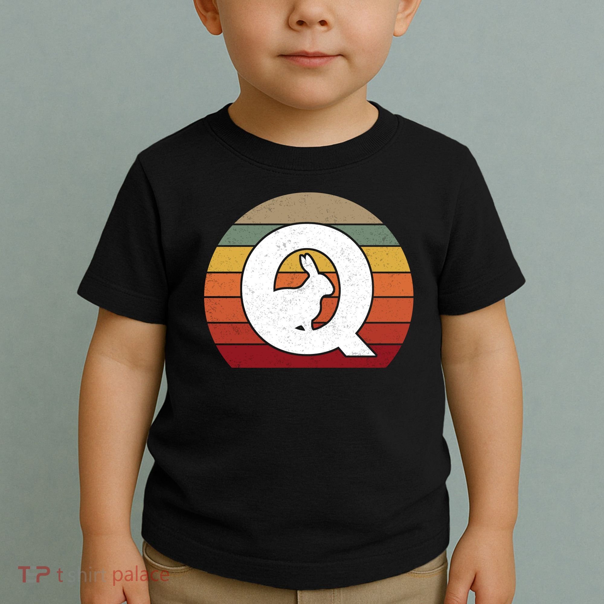 Qanon Conspiracy Rabbit Retro Q Anon Toddler T-Shirt