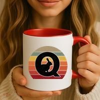 Qanon Conspiracy Rabbit Retro Q Anon Coffee Mug thumb 3