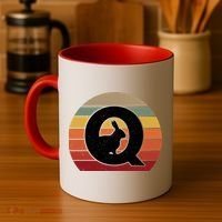 Qanon Conspiracy Rabbit Retro Q Anon Coffee Mug thumb 4