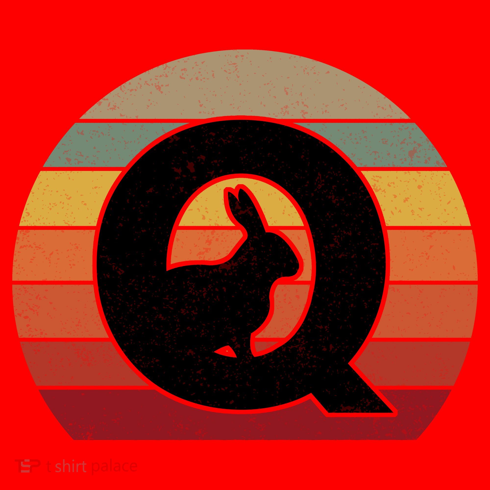 Qanon Conspiracy Rabbit Retro Q Anon Coffee Mug
