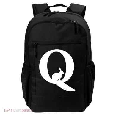 QAnon Rabbit Deep State Backpack