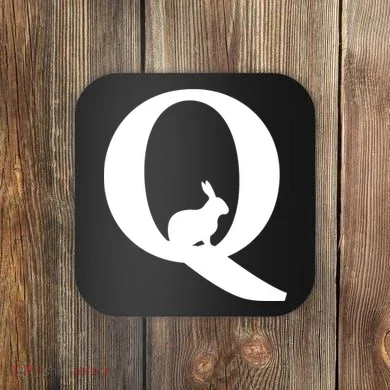 QAnon Rabbit Deep State Coaster