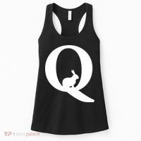 QAnon Rabbit Deep State Women's Tank Top thumb 0