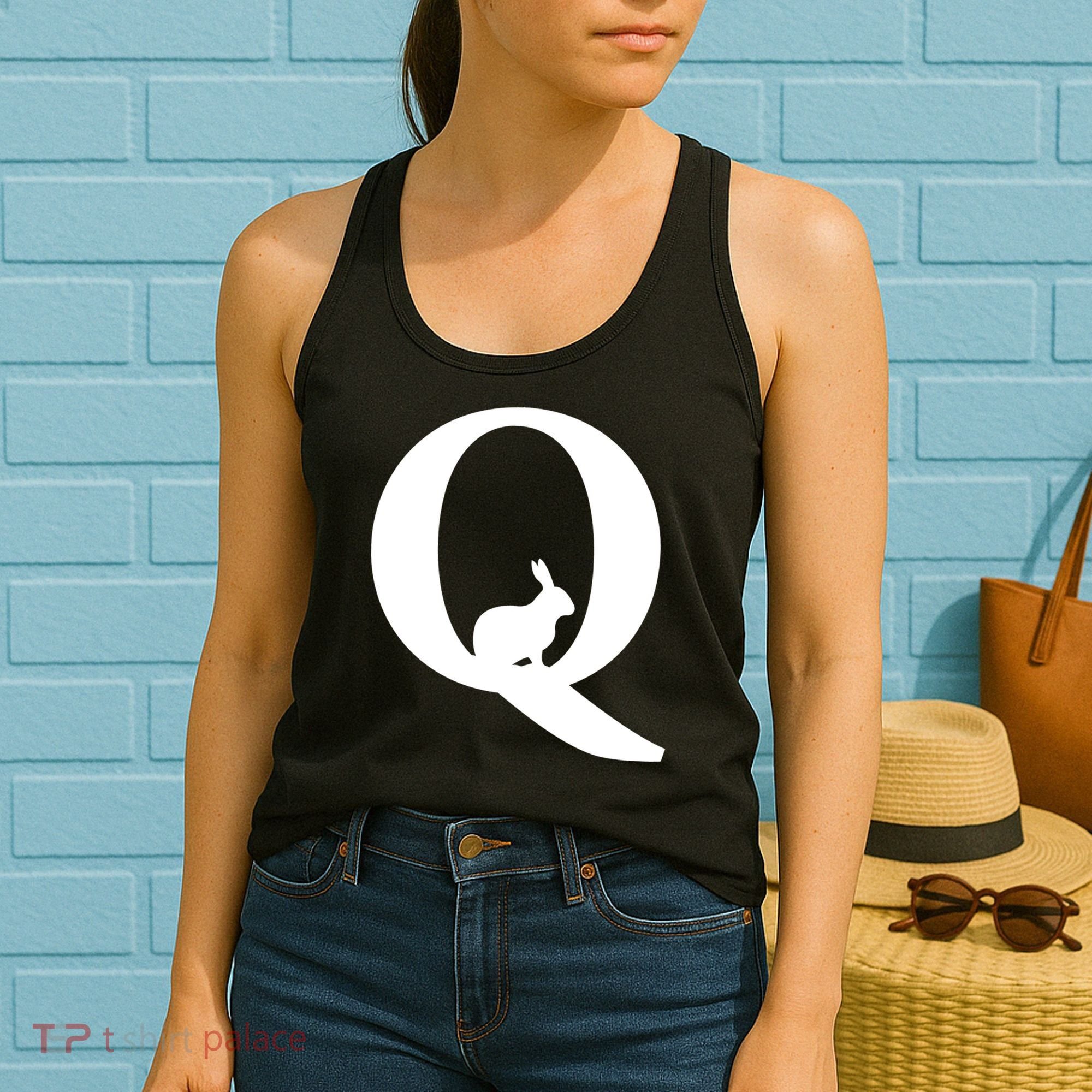QAnon Rabbit Deep State Women's Tank Top