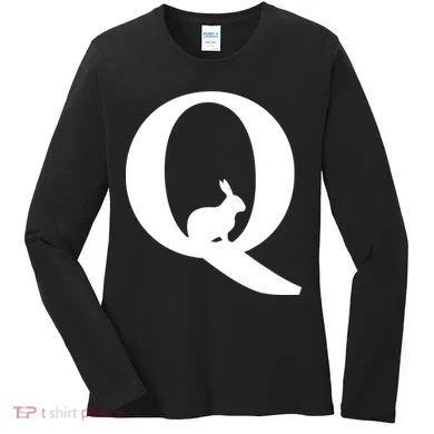 QAnon Rabbit Deep State Women's Long Sleeve Shirt