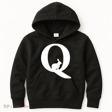 QAnon Rabbit Deep State Kids Hoodie