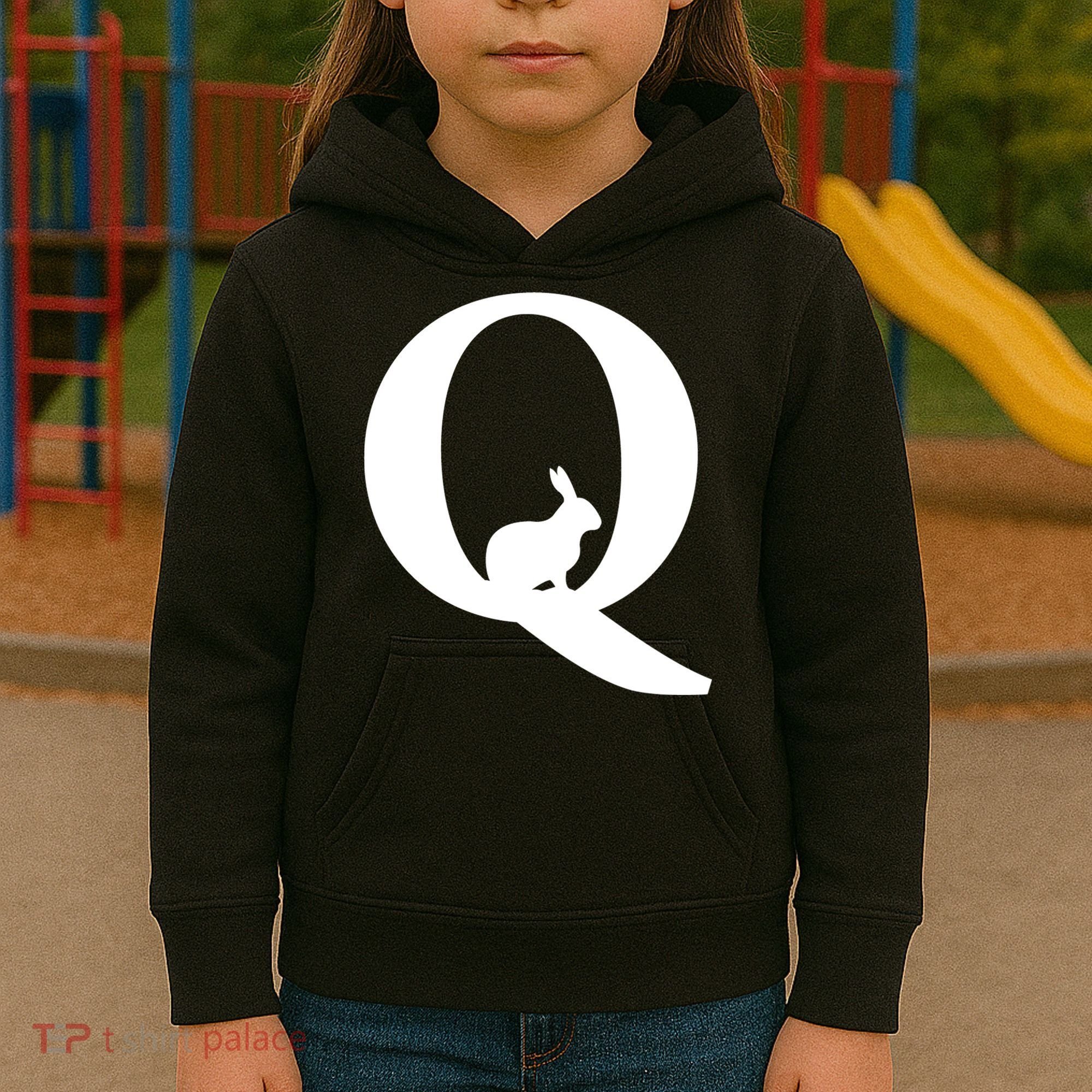 QAnon Rabbit Deep State Kids Hoodie