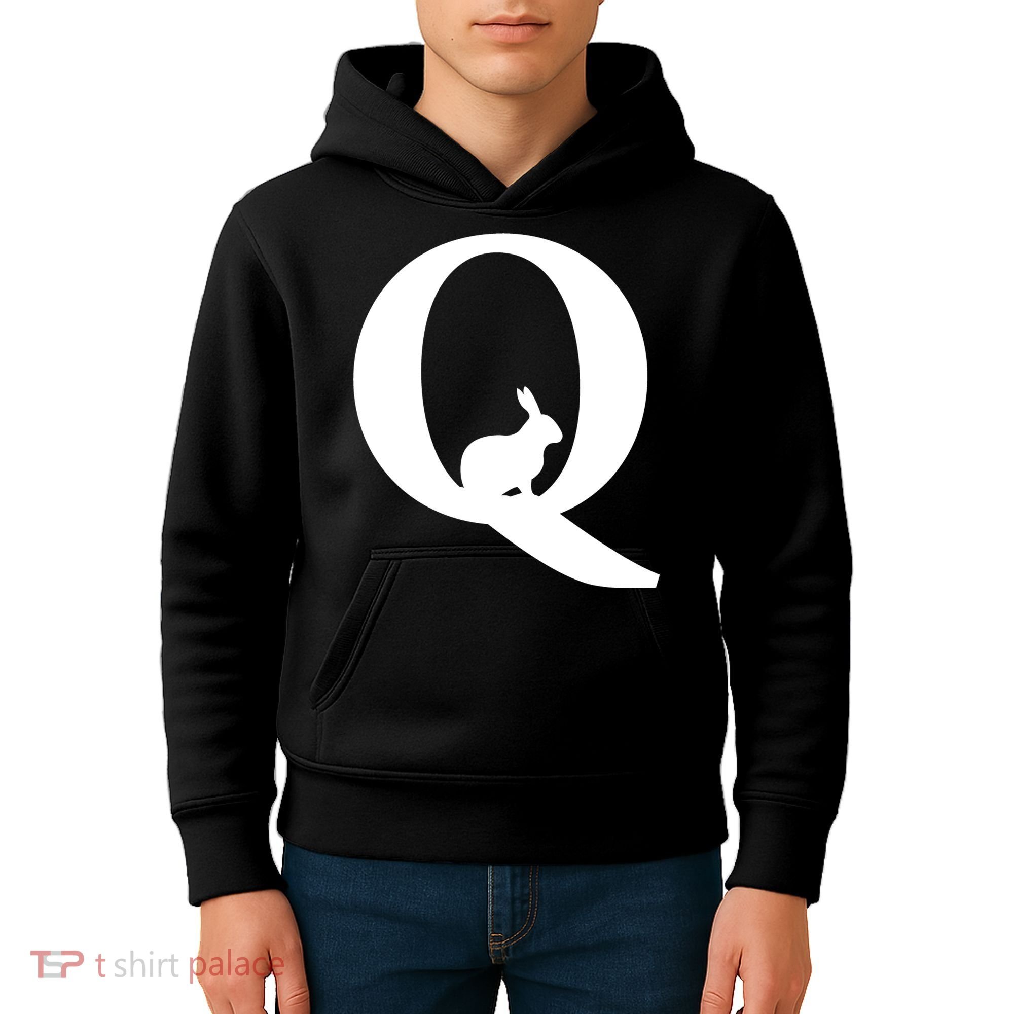 QAnon Rabbit Deep State Kids Hoodie